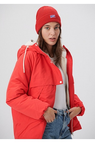 Mavi - Mavi Logo Baskılı Kırmızı Bere 1912023-85279 Bordo