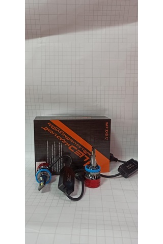 H11 Kısa Sis Far Ledi 12000 Lumen Csp Şimşek Etkli Led Xenon