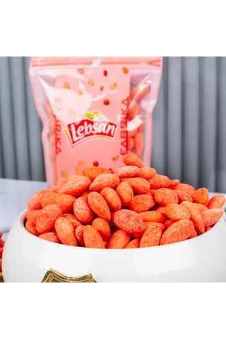 Çilekli Badem Şekeri - Lebsan Kuruyemiş