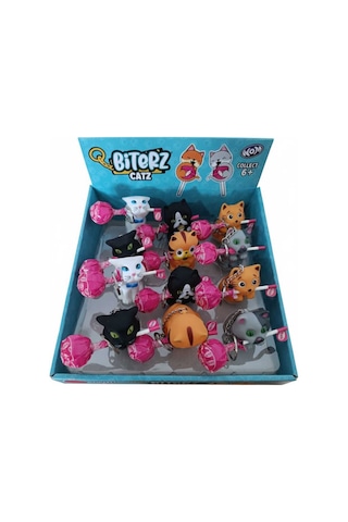 Flipperz Biterz Dogz - Dragonz - Catz Lolipop Şeker Ve Figür Anahtarlık 1 Adet