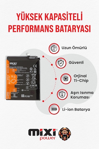 Huawei P30 Pro / Mate 30 / Mate 20 Pro Uyumlu Tam Kapasite Batarya Tr Garantili