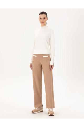 Pierre Cardin Kadın Bej Pantolon Triko 50291033-vr011 Bej