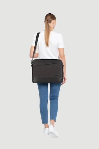 Mila ML-T504 Viena Serisi 15.6" Su Geçirmez Kumaş, Laptop ,Notebook Taşıma Çantası -Gri