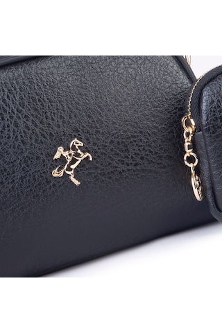 Nas Bag Kadın Mini Cüzdanlı Omuz Ve Çapraz Çanta Siyah Victoria