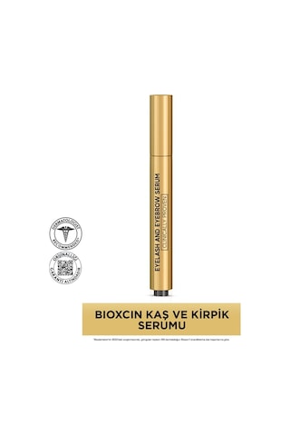 Bioxcin Kaş Ve Kirpik Serumu Biocomplex B11, Hyaluronik Asit, Hint Yağı Ve Peptit İçerikli Gürleştirici Ve Uzatıcı Etki 10 Ml