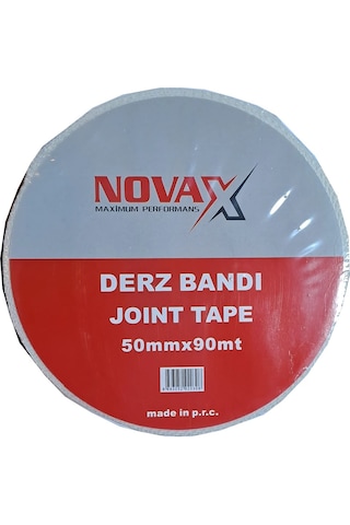 Novax Alçıpan Derz Bandı Fileli 50mm X 90 Metre