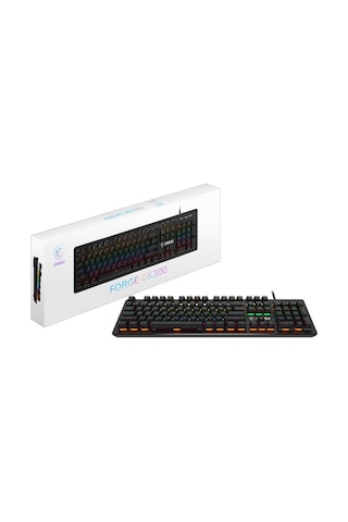 Msı Forge Gk300 Red Switch Rgb Mekanik Gaming Klavye Ckck1msı0005