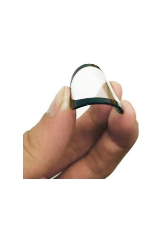 Huawei Honor Band 6 3D Full Kaplama Ekran Koruyucu Pet+Pmma (542878094)-Siyah