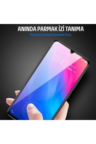 Ally Oppo Realme C21 Full Glue-Tempered Cam Ekran Koruyucu Siyah (523753145)