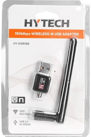 Hytech Hy-xw8188, 150mbp, 2.4ghz, 2dbi Harici Anten, Usb2.0, Wıreless Ethernet