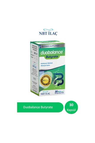 Nbtlife Duobalance Butyrate 30 Kapsül