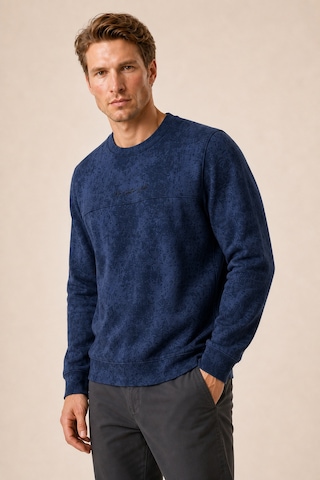 Redline Continu Erkek Kışlık Regular Fit Kışlık Bisiklet Yaka Sweatshirt Lacivert