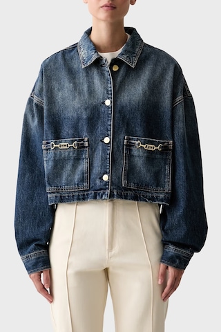 Tommy Hilfiger Pamuklu Klasik Yaka Düğmeli Kot Ceket Kadın Kot Ceket Ww0ww50962 1a9 Mavi