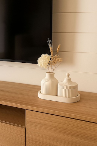 Dekoratif Bohem Tarzı 3 Lü Set