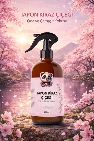 Rosie Japon Kiraz Çiçeği Sprey Oda Ve Giysi Kokusu 250 Ml, Sakura Çiçeği Ferahlığı Fresh