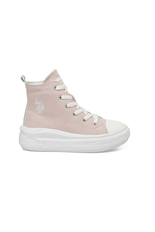U.s. Polo Assn. Clementınetex Jr 5fx Pembe Kız Çocuk High Sneaker 000000000101952790 Pembe