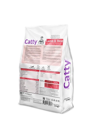 Catty Kuzulu Ve Pirinçli Yetişkin Kedi Maması 1,5 Kg