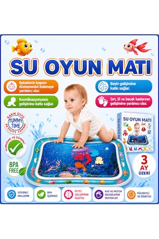 Su Oyun Matı , Tummy Time Test Raporlu 1 Adet
