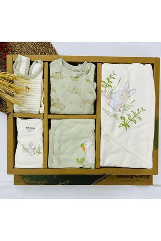 Baby Cosy Organik 10 Lu Hastane Cıkısı Yesil