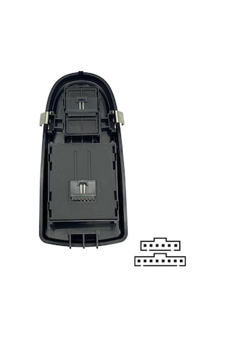 Cam Anahtarı Çiftli Sol Kapı Çerçeveli Iveco Daıly V 2011-2014