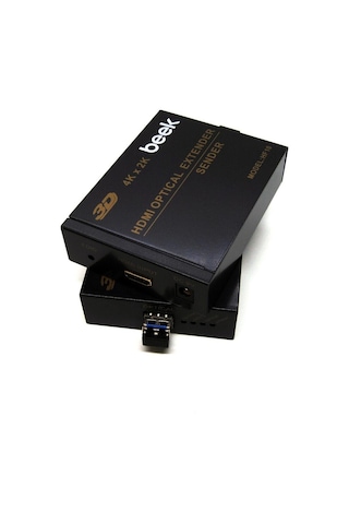 Beek 4k Hdmı Fiber Sinyal Uzatma Cihazı, Single Mode, Sc, Lc, 10 Km, 4k 30hz Beek 4k Hdmı