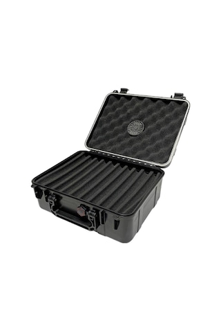 Cigar Caddy 40 Travel Siyah Humidor Puro Kutusu