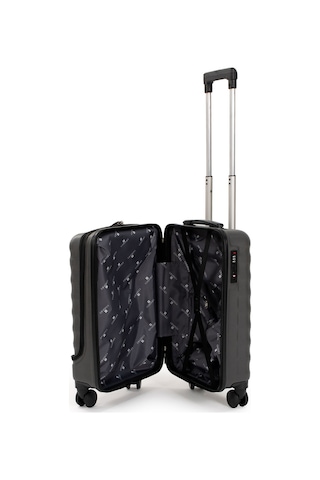 Vega Laptop Bölmeli Lux Kabin Boy Valiz Antrasit