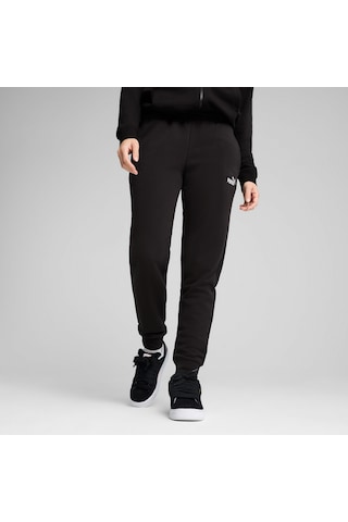 Puma Essentials No.1 Logo Kadın Siyah Eşofman Altı 682450-01 Siyah