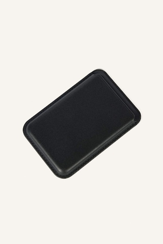 Defacto Magsafe Unisex Suni Deri Siyah Kartlık I6568axnsbk27 Siyah-bk27