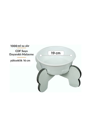 Suya Dayanıklı Seramik Kaseli Ahşap Ayaklı Tekli Orta/büyük Irk Köpek Mama/su Stantı-1000 Ml. Suya Dayanıklı Seramik Kaseli Ahşap Ayaklı Tekli Orta/büyük Irk Köpek Mama/su Stantı-1000 Ml.