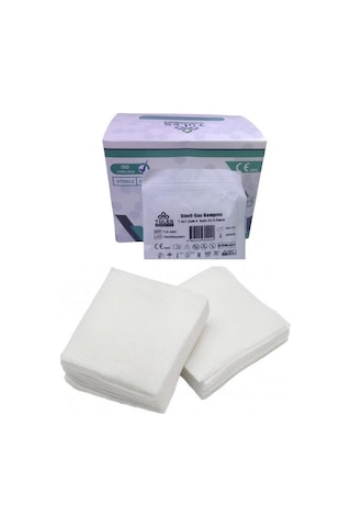 Tules 7.5 x 7.5 CM Steril Gaz Kompres Spanç 500 Adet 25'li