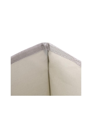 Novahub Açık Gri 3 Bölümlü Katlanabilir Oxford Çamaşır Sepeti, Kirli Giysiler Organizatörü, Alüminyum Tutamaklı, Büyük Kapasiteli Açık Gri