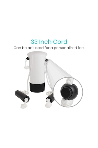 Ayarlanabilir Kablo Ile Pvc Çorap Siyah & Beyaz Diğer