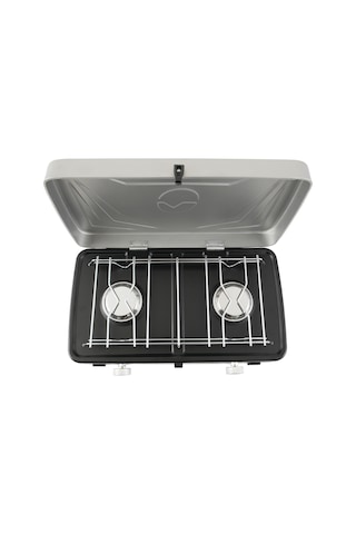 Outwell Mauna Duo Stove İkili Kamp & Karavan Ocağı Gri