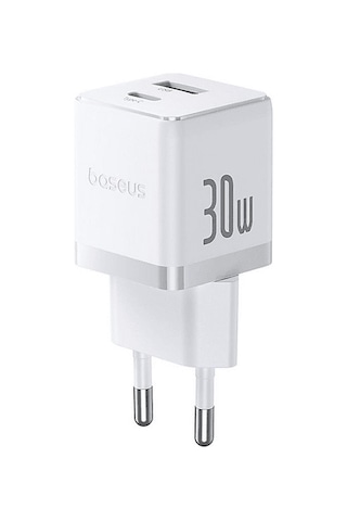 Baseus Palm C+U 30 W Eu Hızlı Şarj Beyaz
