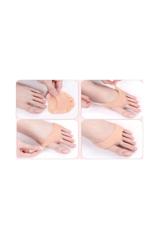 Ozclife Orta Parmağa Geçen Metatarsal Silikon Pad Nasır Koruyucu