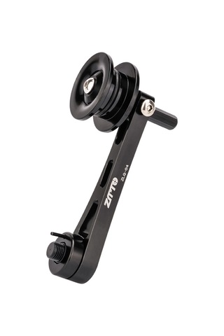 Ztto Zlq-04 Dağ Bisikleti Zinciri Gevşeklik Önleyici Sabitleyici Tek Hızlı Bisiklet Zincir Gergisi Siyah