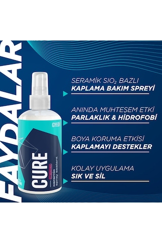 Gyeon Q²m Cure Redefined Araç Boya Koruma Ve Bakım Spreyi - 100 M