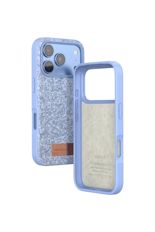 Onegif Apple Apple iPhone Uyumlu 18 Pro Bright Simli Kapak - Mavi
