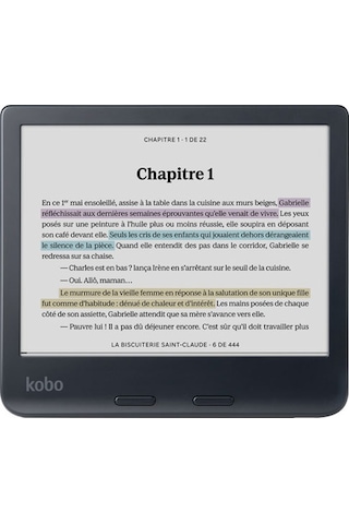 Kobo Libra Colour 32 GB 7" E Kitap Okuyucu Siyah