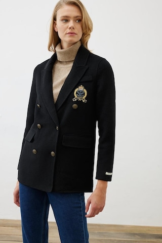 Premium Selection Yün Kaşmir Blazer Ceket Terzi Dükkanı Siyah