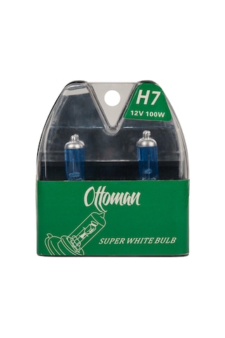 Frt Ottoman H7 12v Süper Beyaz Far Ampulü- Ultra Görüş Gücü