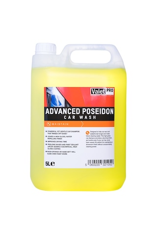 Advanced Poseıdon Car Wash - Cilalı Parlatıcı Şampuan 5Lt.