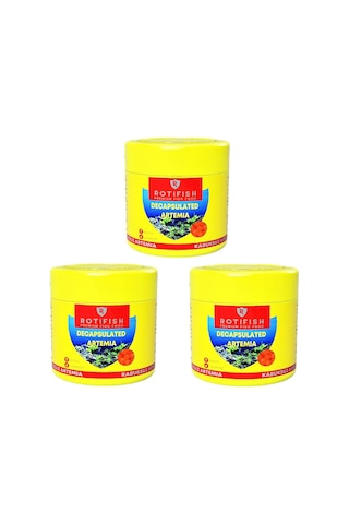 Rotifish Kabuksuz Artemia Balık Yemi 15 G X 3 Adet