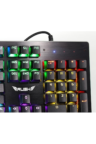 Rush Kicker RK902 Mavi Switch Rainbow Mekanik Gaming Oyuncu Klavye