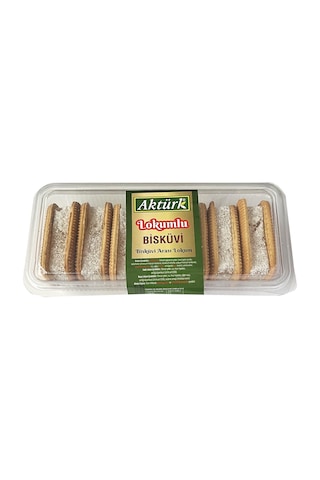 Aktürk Lokumlu Bisküvi 300 Gr Ve Lokmalık Petibör 250 Gr 4 Lü Karma Paket