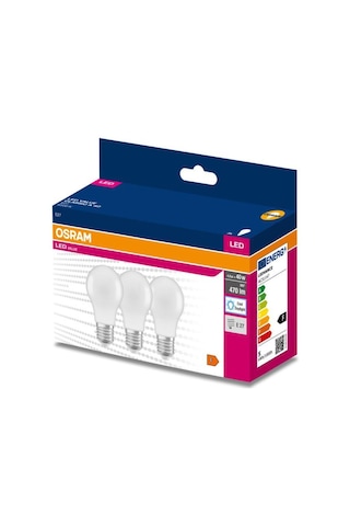 Osram Ledvalue 4,9w 40w 3 Lü Led Ampul Beyaz - 6500k E27