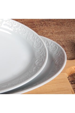 GÜRAL BAHAR DALI 2 ADET 30 cm KAYIK TABAK