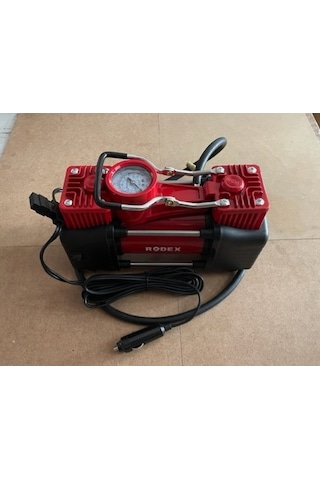 Rodex RDX7304 12 V Mini Araç Kompresörü Güçlü Çift Piston Kompresör