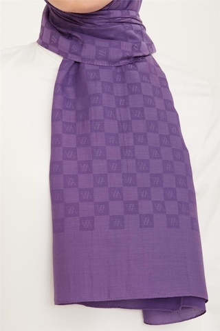 Armine Trend P.monogram Şal2 4805 Mor Mor